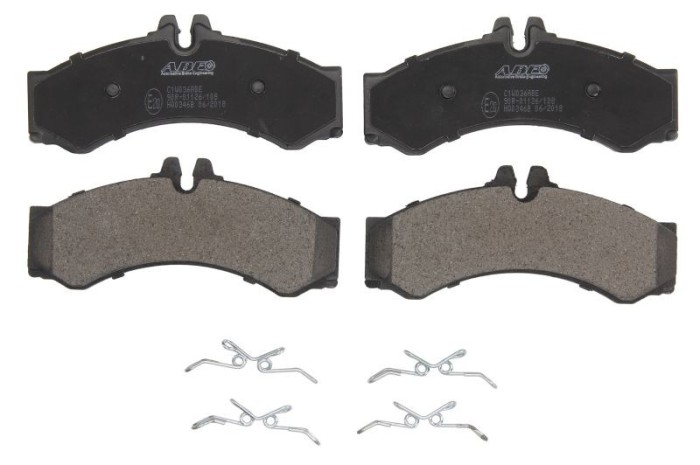 Set placute frana,frana disc VW LT II caroserie (2DA, 2DD, 2DH) (1996 - 2006) ABE C1W036ABE