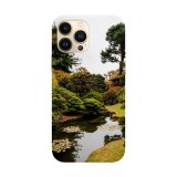 Husa compatibila cu Apple iPhone 14 Pro Max model Japanese garden, Silicon, TPU, Viceversa