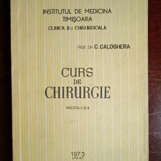 Curs de chirurgie- C.Caloghera