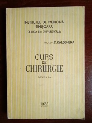 Curs de chirurgie- C.Caloghera foto