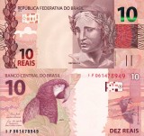Bancnota Brazilia 10 Reais 2010 (2020) UNC - Ne流通ata