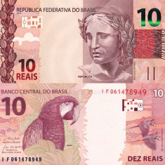 BRAZILIA 10 reais 2010 (2020) UNC!!!