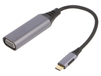 Adaptor USB 3.0 D-Sub 15pin USB C 0,15m Negru foto