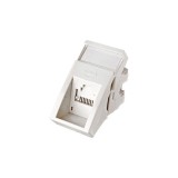 Conector inclinat, 1xRJ45 UTP cat.6, 22.5x45 PowerCat, alb, (compatibil Legrand Mosaic) - Molex &quot;MLG-00021-02&quot;