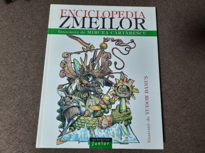 Mircea Cartarescu - Enciclopedia zmeilor EDITIE DE LUX CARTONATA IMPECABILA foto