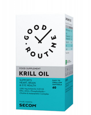 Krill Oil, 60cps gelatinoase moi, Good Rutine foto