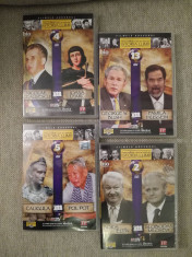 LOT 4 DVD-uri PERSONALITATI CARE AU MARCAT ISTORIA LUMII foto