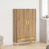 VidaXL Dulap &icirc;nalt, Stejar artizanal, 70x31x115 cm, lemn compozit
