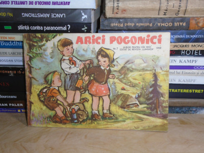 ARICI POGONICI * ALBUM PENTRU CEI MICI , NR. 7 / 1959 foto