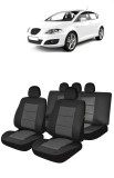 Cumpara ieftin Set Huse scaune auto dedicate SEAT Leon 2005 - 2012 bancheta fractionata