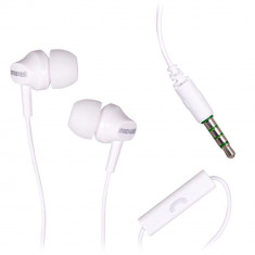 Maxell casca digital stereo Ear Buds EB-875 + Microfon White 304019 foto