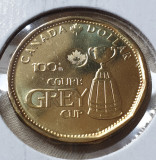 Monedă 1 Dollar 2012 Canada, unc, Grey Cup, km#, America de Nord