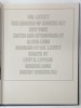 SOL LEWITT , THE MUSEUM OF MODERN ART , NEW YORK , edited by ALICIA LEGG ,1978