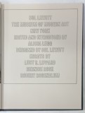 SOL LEWITT , THE MUSEUM OF MODERN ART , NEW YORK , edited by ALICIA LEGG ,1978