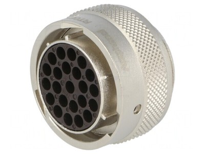 Conector circular pe cablu 23 PIN mamă fără contacte foto