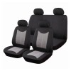 Set Huse Scaune Auto pentru Ford C-Max - RoGroup Sueden-Polyester, cu fermoare pentru bancheta rabatabila, 9 piese, Ro Group