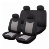 Set Huse Scaune Auto pentru Volkswagen ID3 - RoGroup Sueden-Polyester, cu fermoare pentru bancheta rabatabila, 9 piese