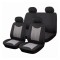 Set Huse Scaune Auto pentru Ford Ecosport - RoGroup Sueden-Polyester, cu fermoare pentru bancheta rabatabila, 9 piese