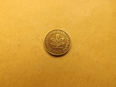 germania 10 Pfennig 1982 F foto