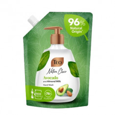 Rezerva Sapun Lichid, Teo, Nature Elixir Avocado Lapte Migdale, 500ml