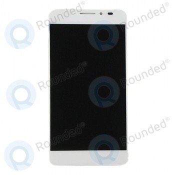 Alcatel One Touch Idol X+ (6043D) Modul display LCD + Digitizer alb foto