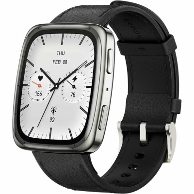 Smartwatch Amazfit ACTIVE 2 SQUARE Negru Oțel 1,75&amp;quot; foto