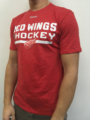 Detroit Red Wings tricou de bărbați Locker Room 2016 red - S foto