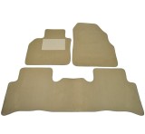 Covorase mocheta Renault SCENIC 2 6/2003-8/2009 Bej, set de 3 bucati