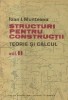 Structuri pentru constructii - Teorie si calcul, Volumul al II-lea