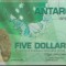 !!! ANTARCTICA - 5 DOLARI 2008 - UNC / POLIMER / CEA DIN SCAN