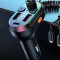 Reduceri.Incarcator rapid masina type C, PD 25w, bluetooth,handsfre,RGB,radio FM