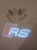 Holograme led usi AUDI RS ,set 2 bucati