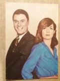 AS 519 - ARTISTI - ACTORI STRAINI - IMAGINE LARRY HAGMAN SI LINDA GRAY, Necirculata, Fotografie