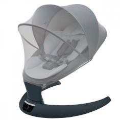 Leagan electric multifunctional pentru bebelusi AppeKids - I-Size - Powder Grey foto