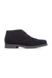 Geox botine de piele &icirc;ntoarsă UOMO CLAUDIO culoarea bleumarin, U0458A 00022 C4002