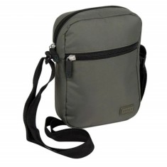 Geanta de umar tip borseta pentru barbati, Pufo Green, 19 cm, verde