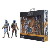 Star Wars: The Mandalorian Black Series Set 2 figurine articulate Mandalorian Shriek-Hawk Trainers 15 cm