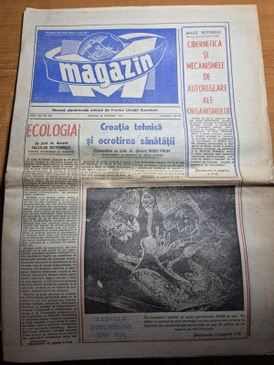 ziarul magazin 25 ianuarie 1975-cum s-au cladit piramidele egiptene ? foto