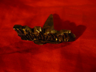 Sigiliu - Parafa veche , bronz - Balantoff - L=4cm , h= 3,7cm foto