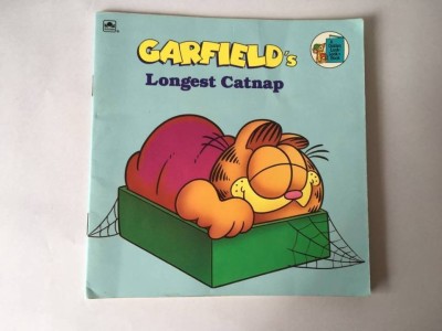 Garfield&amp;#039;s Longest Catnap, carte copii, limba engleza, format 21x20cm foto
