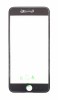 Geam cu Rama + OCA iPhone 6s Plus Negru (BLACK) - Calitate Superioara