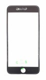 Geam cu Rama + OCA iPhone 6s Plus Negru (BLACK) - Calitate Superioara