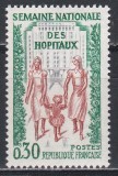 Franta 1962 - Săptăm&acirc;na Națională a Spitalelor, MNH
