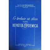 Ce trebuie sa stim despre hepatita epidemica (1955)