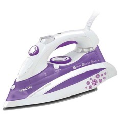 Fier de calcat Sencor, 2200 W, talpa ceramica, sistem de autocuratare, Mov
