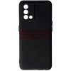 Husa Silicon Neagra Oppo A74 4G, High Copy, Protectie Camera