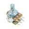 Potentiometru rotativ stereo 100k logaritmic pini scurti