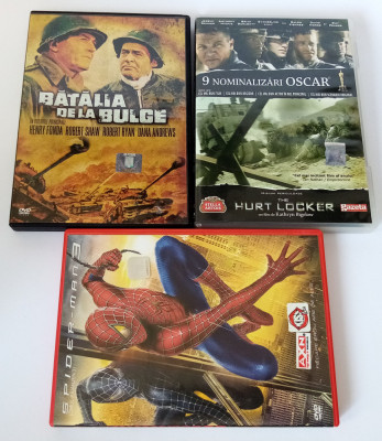 Batalia de la Bulge The Hurt Locker Spider-Man 4 DVD subtitrate F19 foto