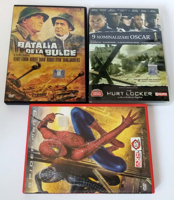 Batalia de la Bulge The Hurt Locker Spider-Man 4 DVD subtitrate F19