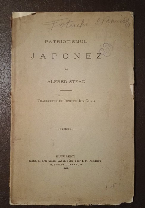 Alfred Stead - Patriotismul japonez (1909)